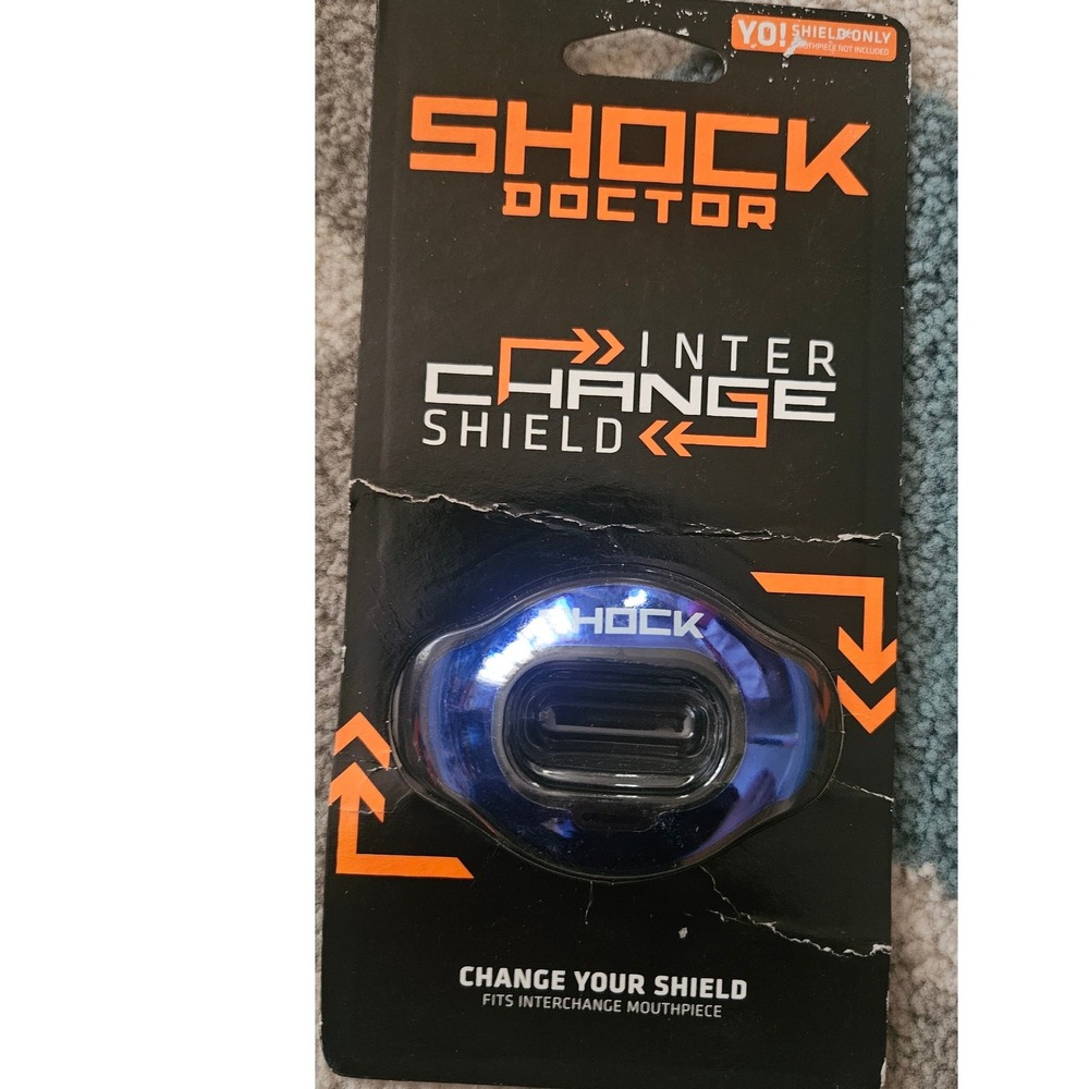 Shock‎ Doctor Interchange Shield Mouthguard Blue Change Your Shield